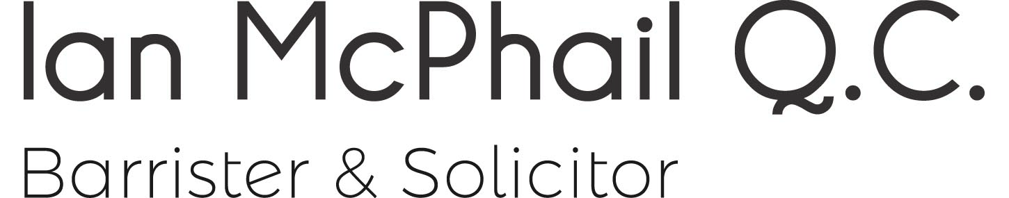 Ian McPhail Q.C. Barrister and Solicitor